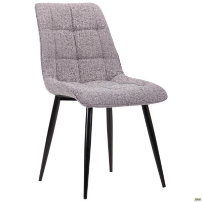 Стілець Art Metal Furniture Arkansas чорний/меланж сірий (545124)