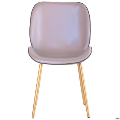 Стілець Art Metal Furniture Doris gold/PU creamy white (547062)