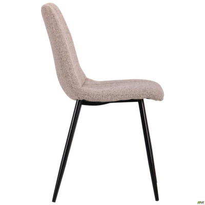 Стілець Art Metal Furniture Indiana чорний/меланж латте (545121) Стілець Art Metal Furniture Indiana чорний/меланж латте (545121)