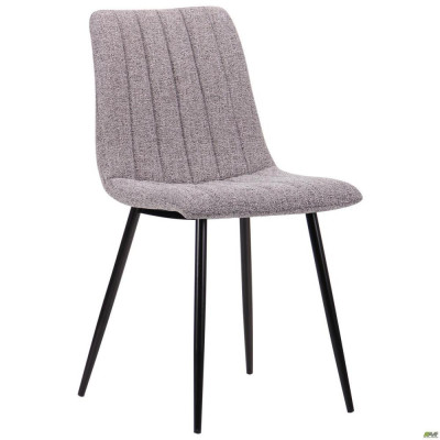 Стілець Art Metal Furniture Indiana чорний/меланж сірий (545122)