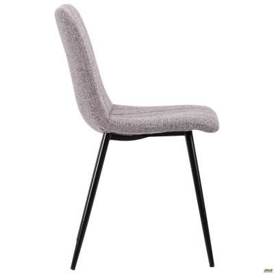 Стілець Art Metal Furniture Indiana чорний/меланж сірий (545122) Стілець Art Metal Furniture Indiana чорний/меланж сірий (545122)