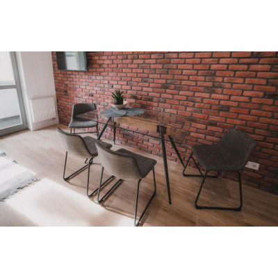 Стілець Art Metal Furniture Jango, cowboy сірий (520716)