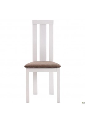 Стілець Art Metal Furniture Йорк білий/коричневий (540007)