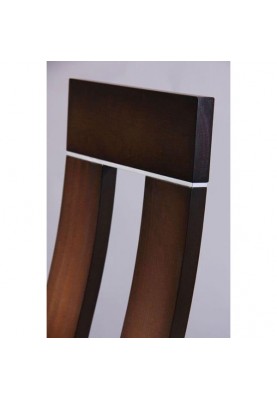 Стілець Art Metal Furniture Лестер СВ-2421YBH горіх темний/тканин коричн. (516738)