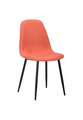 Стілець Art Metal Furniture Промені чорний/оранж (521453)