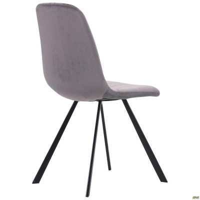 Стілець Art Metal Furniture Maine чорний/велюр мусон (545791)