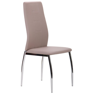 Стілець Art Metal Furniture Ніколас хром/сірий кварц (521922)
