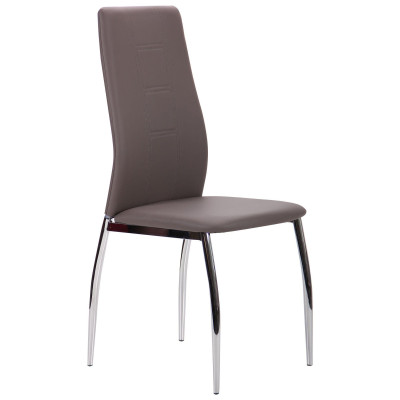 Стілець Art Metal Furniture Ніколас хром/темний кварц (521923)