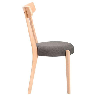 Стілець Art Metal Furniture Пекорино бук вибілений/графіт (521485)