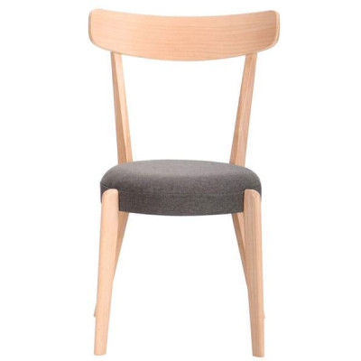 Стілець Art Metal Furniture Пекорино бук вибілений/графіт (521485)