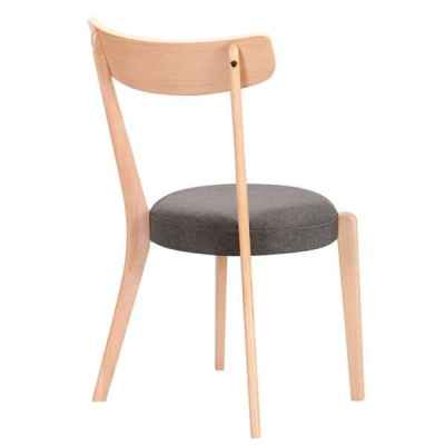 Стілець Art Metal Furniture Пекорино бук вибілений/графіт (521485)