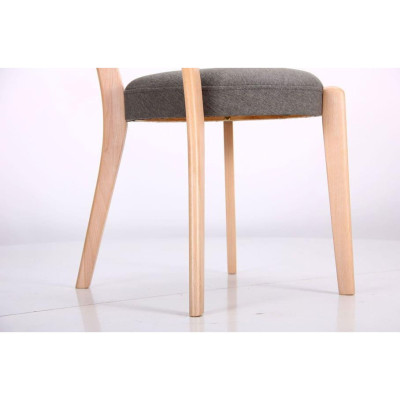 Стілець Art Metal Furniture Пекорино бук вибілений/графіт (521485)