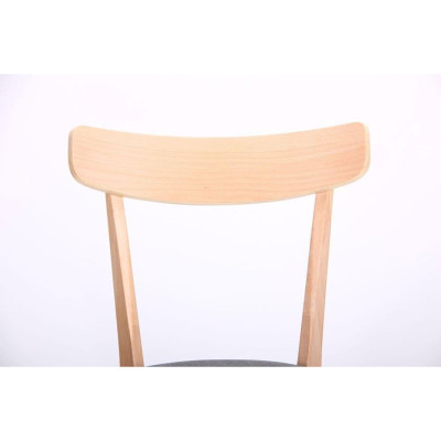 Стілець Art Metal Furniture Пекорино бук вибілений/графіт (521485)
