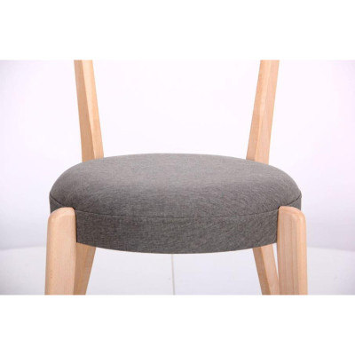 Стілець Art Metal Furniture Пекорино бук вибілений/графіт (521485)