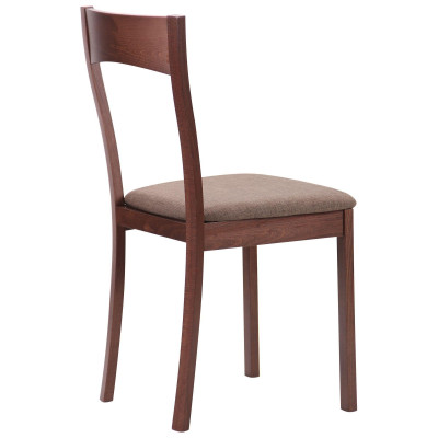 Стілець Art Metal Furniture Річард горіх світлий/коричневий (540004)
