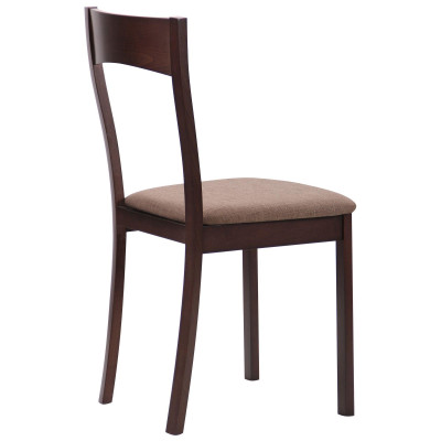Стілець Art Metal Furniture Річард горіх темний/коричневий (540002)
