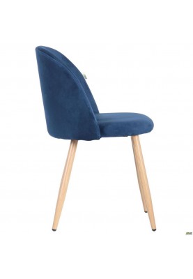 Стілець Art Metal Furniture Sherry beech/blue velvet (545868)