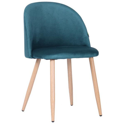 Стілець Art Metal Furniture Sherry beech/green velvet (545869)