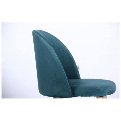 Стілець Art Metal Furniture Sherry beech/green velvet (545869)