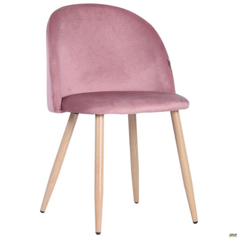 Стілець Art Metal Furniture Sherry beech/pink velvet (545871)