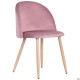 Стілець Art Metal Furniture Sherry beech/pink velvet (545871)