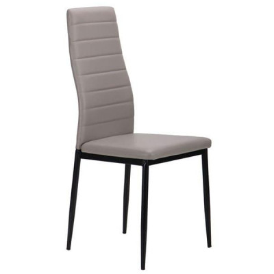 Стілець Art Metal Furniture Сицилія чорний/сірий (521448)