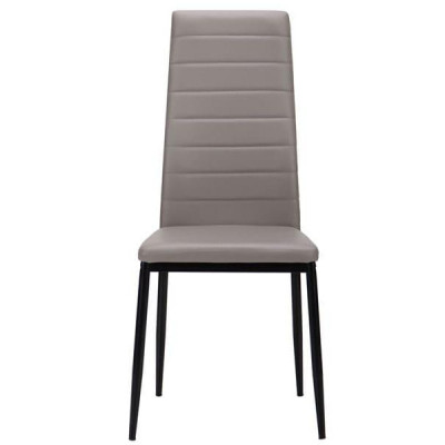 Стілець Art Metal Furniture Сицилія чорний/сірий (521448)