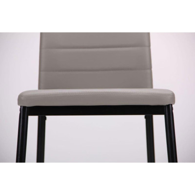 Стілець Art Metal Furniture Сицилія чорний/сірий (521448)