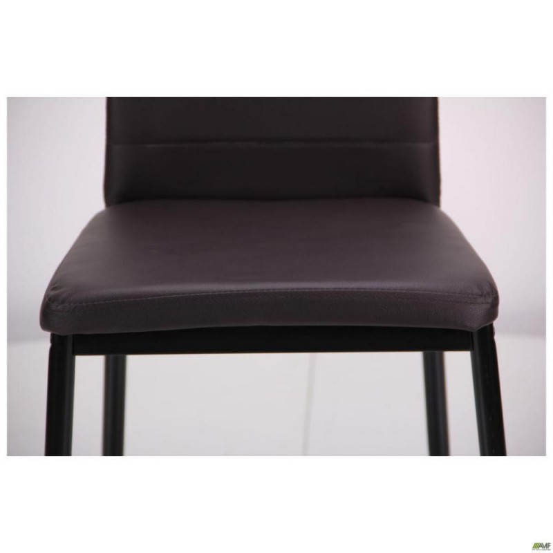 Стілець Art Metal Furniture Сицилія чорний/темний шоколад (521446)