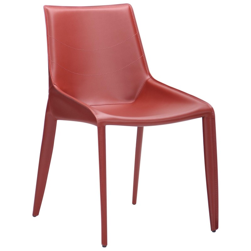 Стілець Art Metal Furniture Tuscan red beans leather (545652)