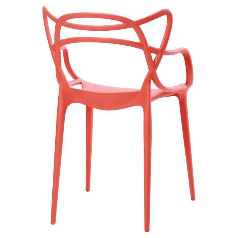 Стілець з підлокітниками Art Metal Furniture Viti оранжевий (512010)
