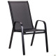 Стілець садовий Art Metal Furniture Puerto чорний, чорний (521806)