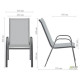 Стілець садовий Art Metal Furniture Puerto чорний, чорний (521806)