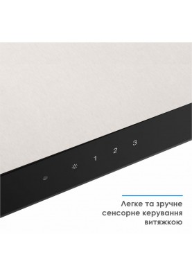 Витяжка Т-подібна Eleyus ONIX 1200 LED 60 IS+BL