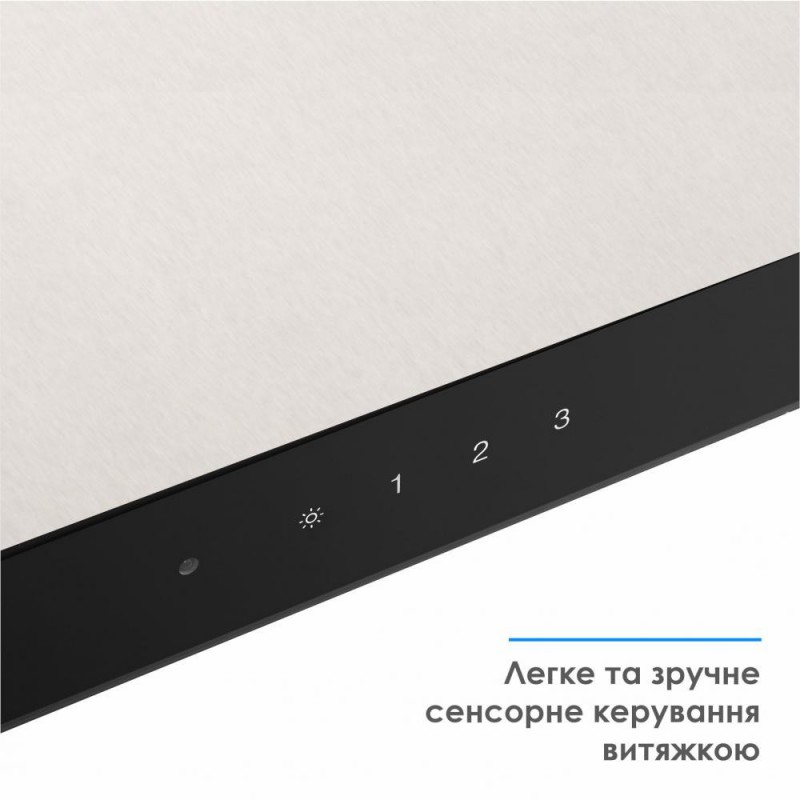 Витяжка Т-подібна Eleyus ONIX 1200 LED 60 IS+BL