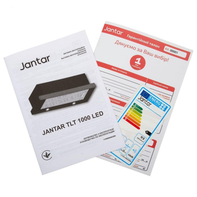 Телескопічна витяжка Jantar TLT 1000 LED 60 BL