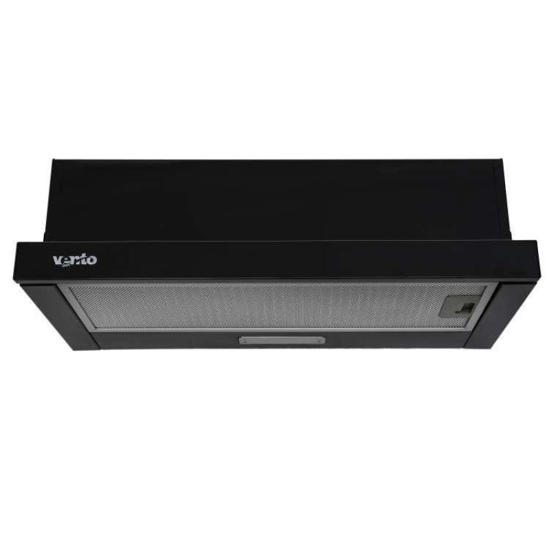 Витяжка телескопічна Ventolux GARDA 60 BK (500) LED