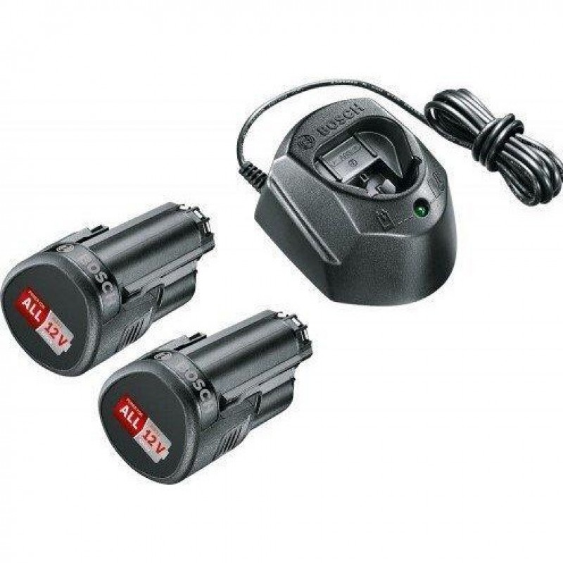 Акумулятор та зарядний пристрій для електроінструменту Bosch 1600A01L3E