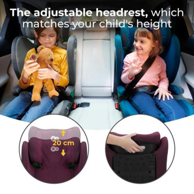 Автокрісло KinderKraft Junior Fix 2 i-Size Harbour Blue (KCJUFI20BLU0000)