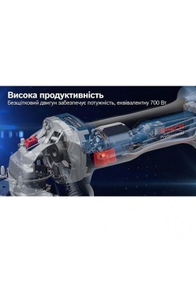 Болгарка (кутова шліфувальна машина) Bosch GWS 180-Li (06019H9025)