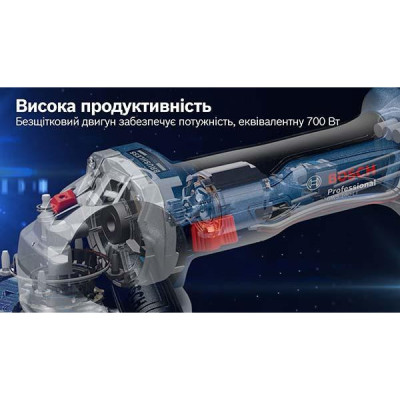 Болгарка (кутова шліфувальна машина) Bosch GWS 180-Li (06019H9025)