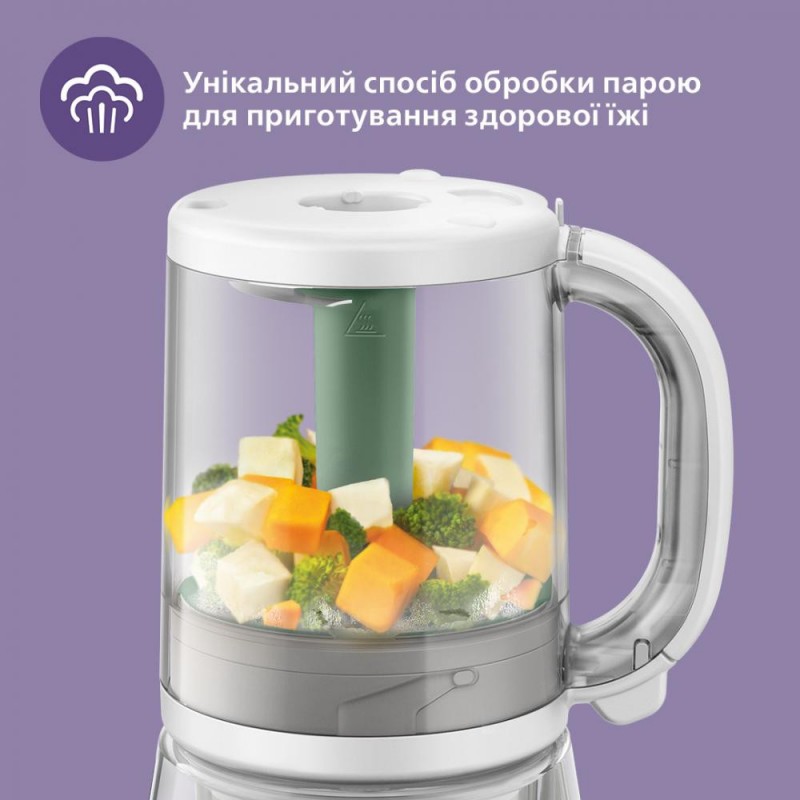 Дитяча пароварка-блендер Philips AVENT SCF885/01