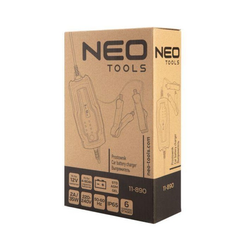 Інтелектуальний зарядний пристрій NEO Tools 11-890