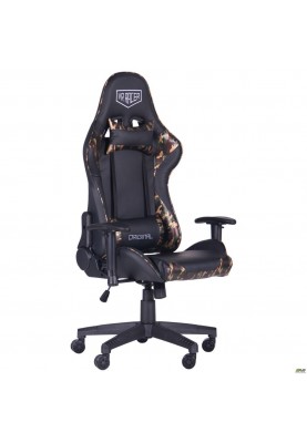 Комп'ютерне крісло для геймера Art Metal Furniture VR Racer Original Command чорний/камуфляж (546706)