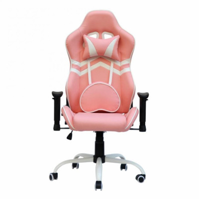 Комп'ютерне крісло для геймера Special4You ExtremeRace black/pink (E2929)