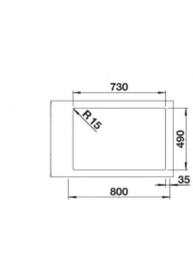 Кухонна мийка Blanco SOLIS 700-IF/A 526127