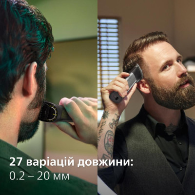 Машинка для стрижки + тример Philips Multigroom All-in-One Trimmer Series 9000 15in1 MG9552/15 Машинка для стрижки + тример Philips Multigroom All-in-One Trimmer Series 9000 15in1 MG9552/15