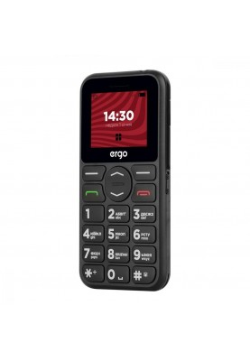 Мобільний телефон ERGO R181 Dual Sim Black