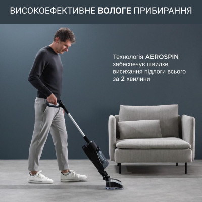 Миючий вертикальний пилосос (1в1) Rowenta X-Combo GZ3039WO