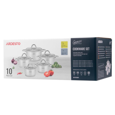 Набір каструль Ardesto Gemini Gourmet Andria (AR1910GPS)
